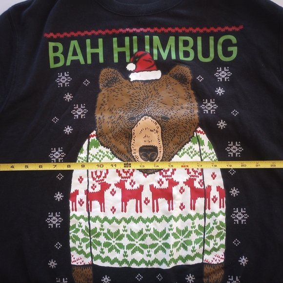 Bear "Bah Humbug" sweatshirt - Picture 3 of 4